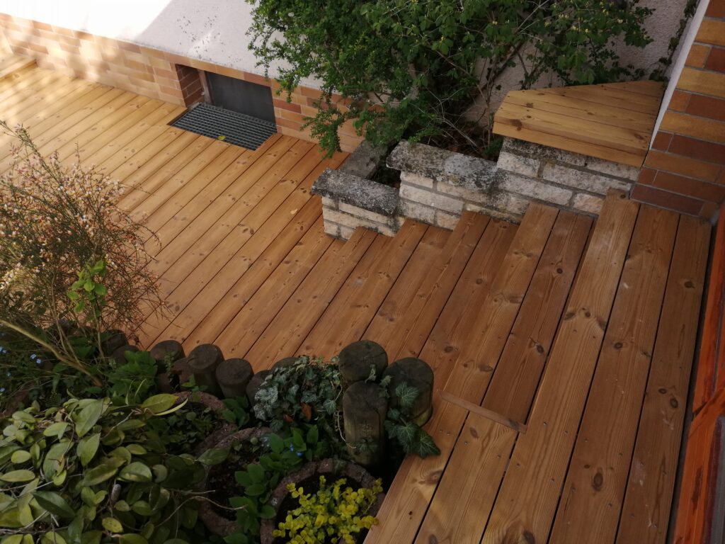 Holzverkleidung Terrasse